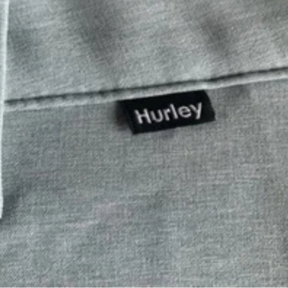 Hurley Shorts Men’s Green Size 36 Hybrid Spacedye Walk Golf Outdoor Stretch - Picture 9 of 10